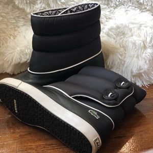❄️Lacoste ❄️Bundle Snow Boots Black/White❄️